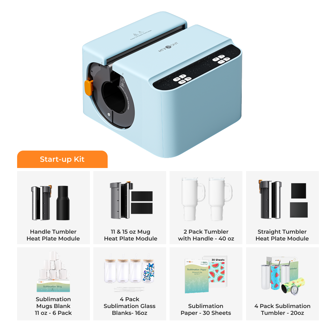 New！HTVRONT A200 Auto Tumbler Heat Press
