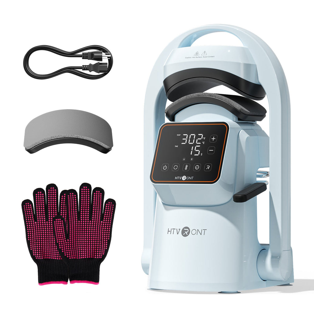 HTVRONT A300 Auto Hat Heat Press, Standard Kit