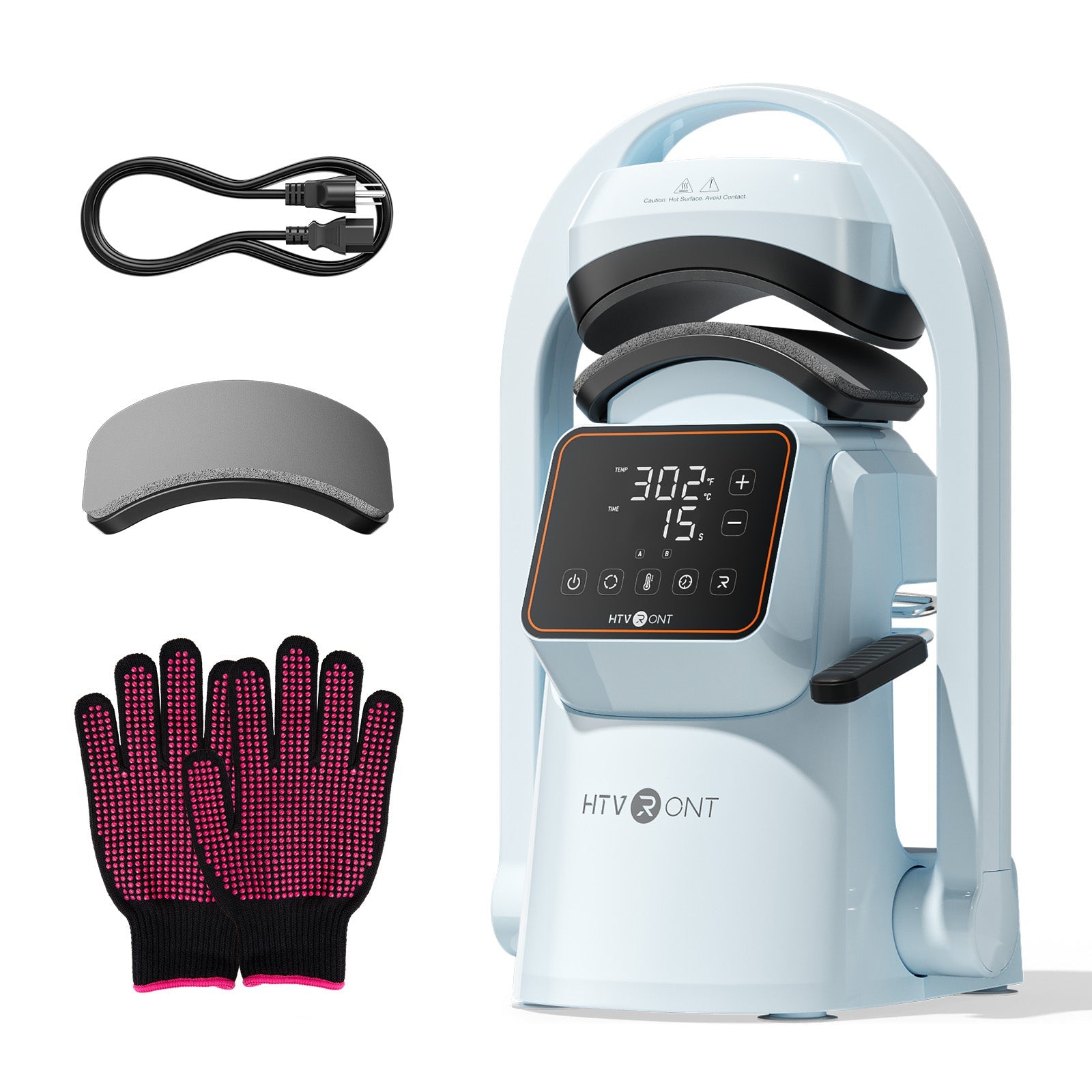New! HTVRONT A300 Auto Hat Heat Press