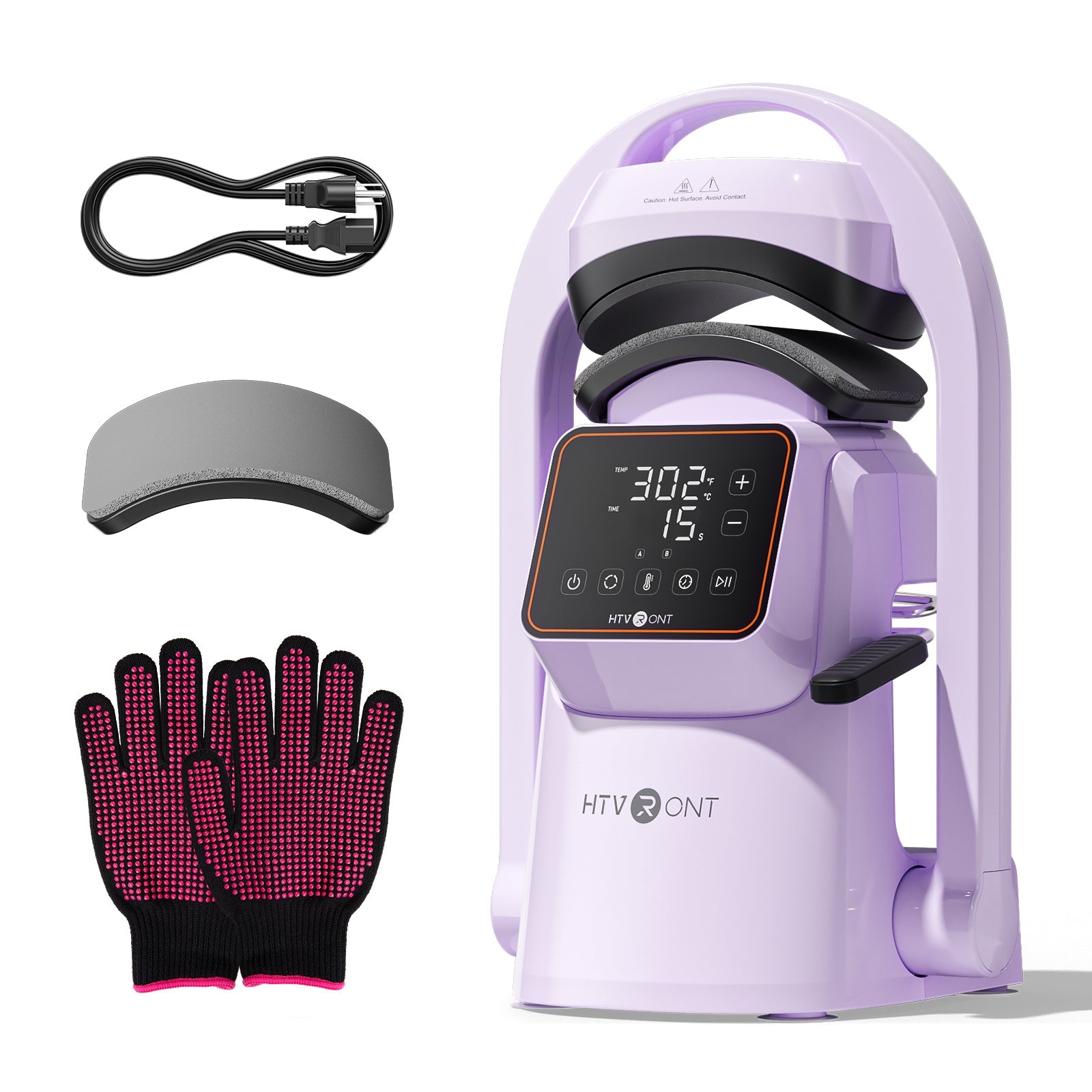 New! HTVRONT A300 Auto Hat Heat Press