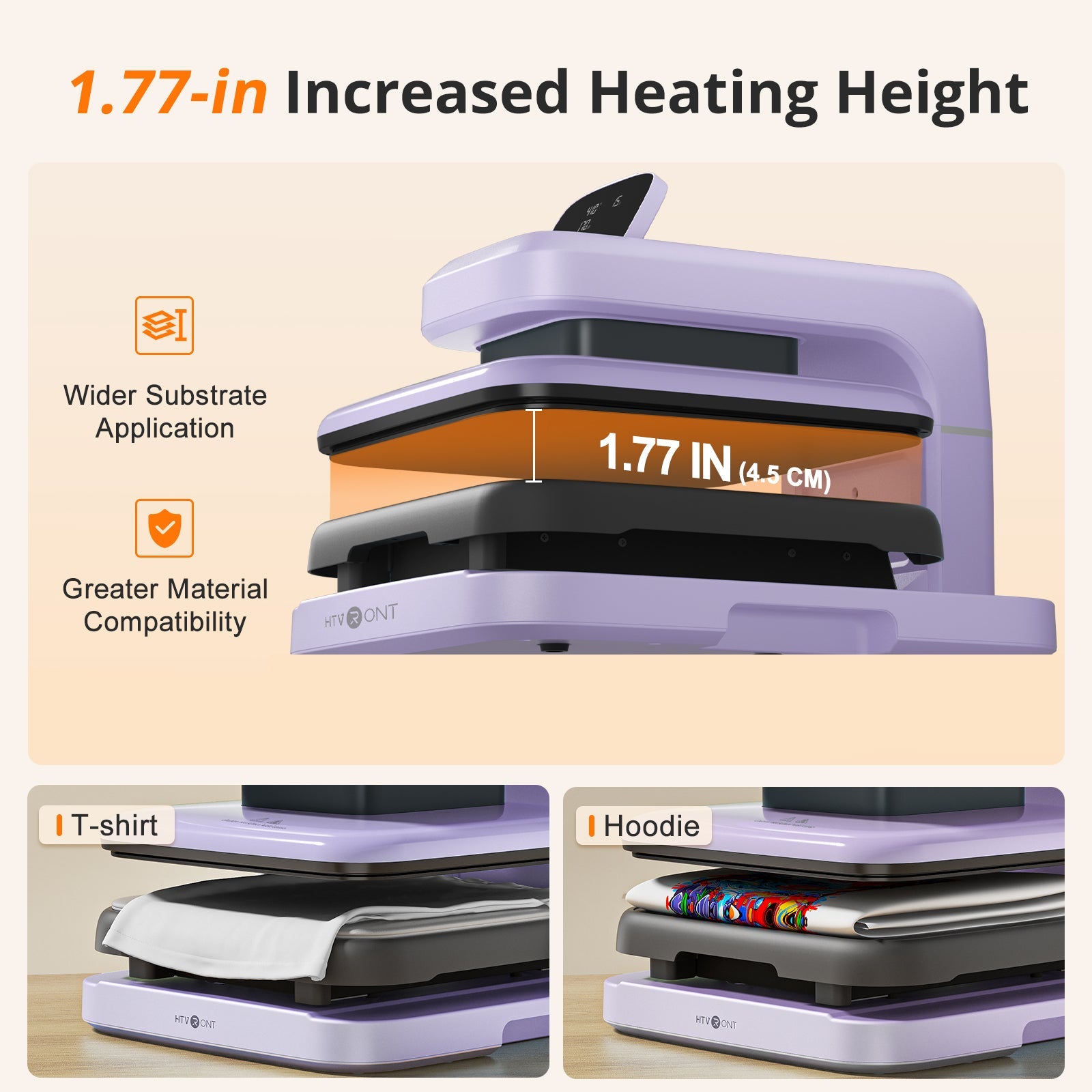HTVRONT Auto Heat Press 2 - Digit