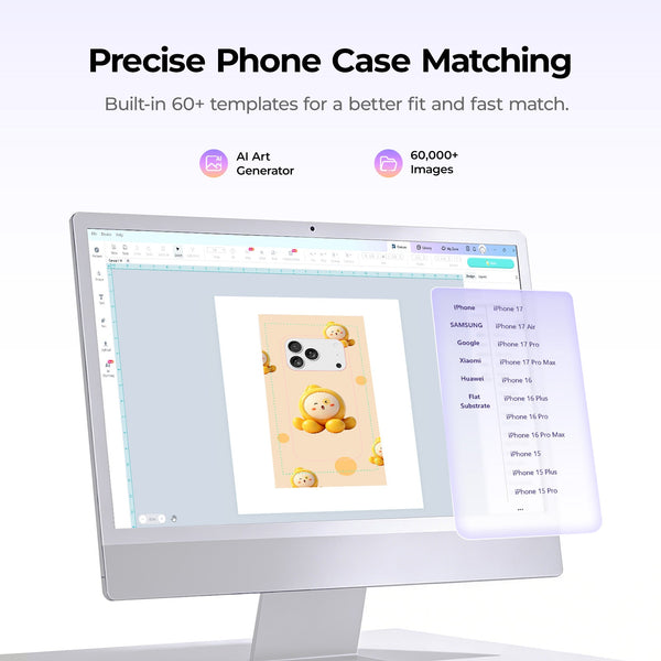 HTVRONT H17 Phone Case Heat Press