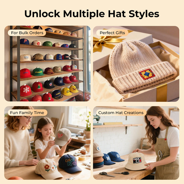 New! HTVRONT A300 Auto Hat Heat Press