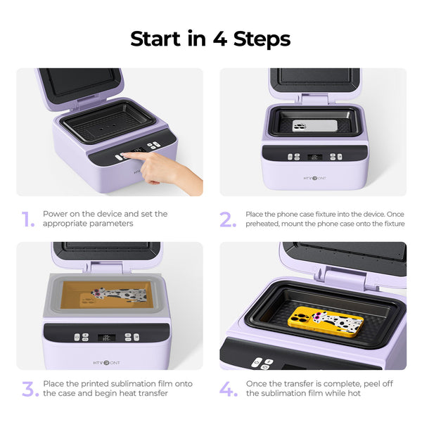 HTVRONT H17 Phone Case Heat Press