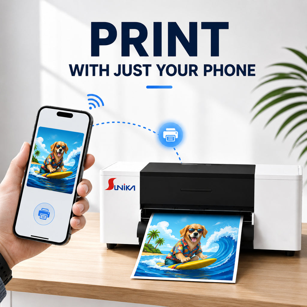 A301 13-Inch Smart DTF Printer with AI Mobile Printing
