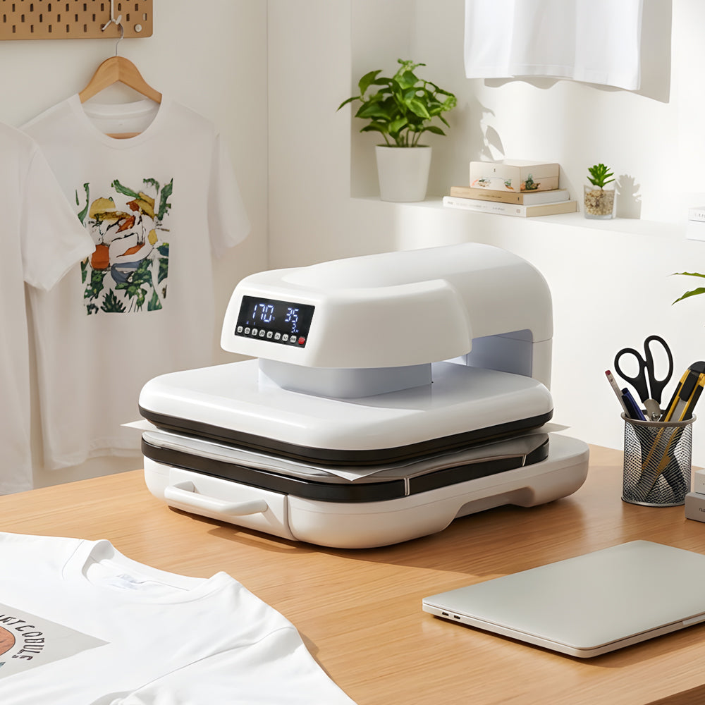 CH2352 15" x 15" Automatic Electric Heat Press with 4 Pressure Levels & 4 Presets