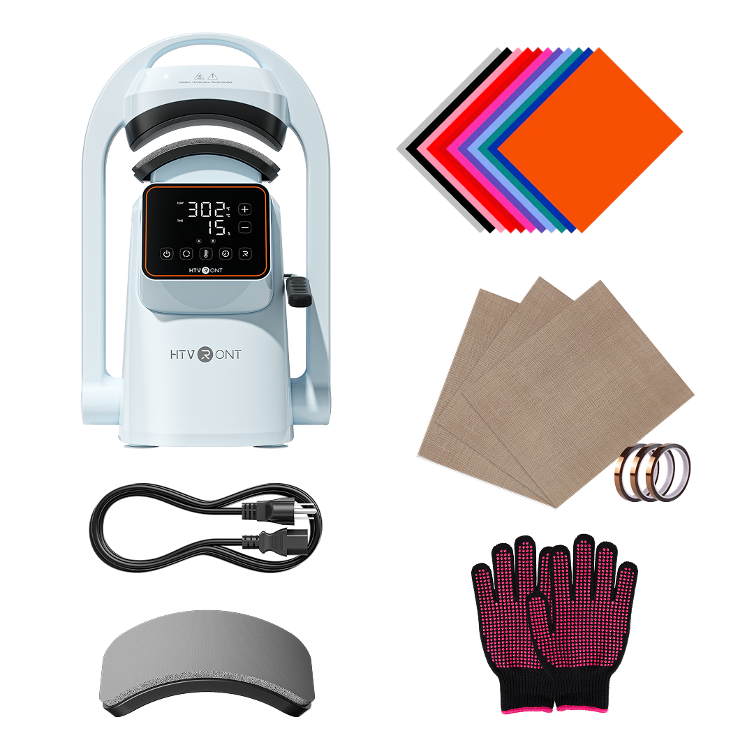 HTVRONT A300 Auto Hat Heat Press, Standard Kit