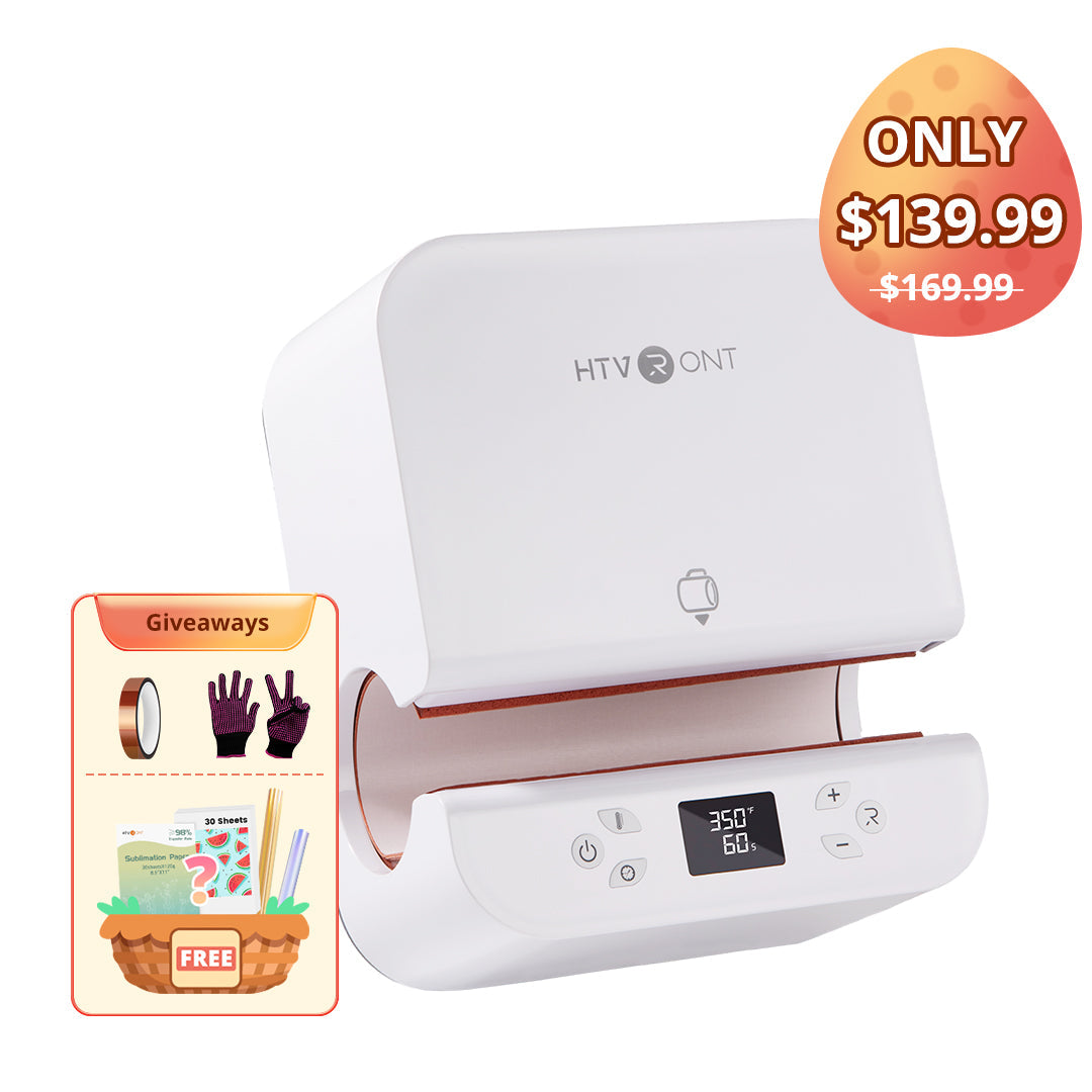 HTVRONT Auto Tumbler Heat Press 120V