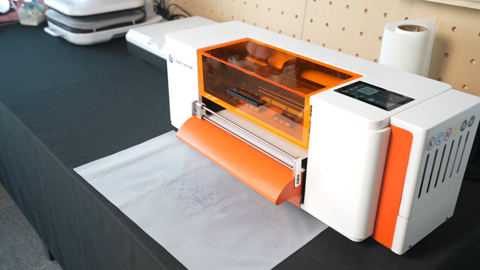 The real A301 in our workshop with a freshly printed transfer