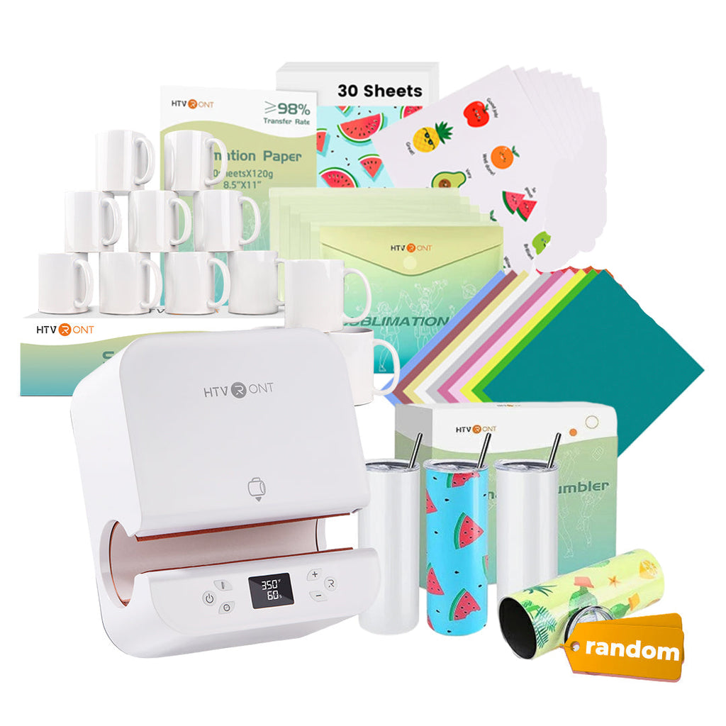 HTVRONT Auto Tumbler Heat Press 120V
