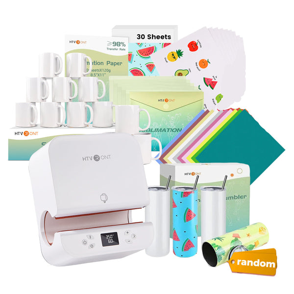 HTVRONT Auto Tumbler Heat Press 120V