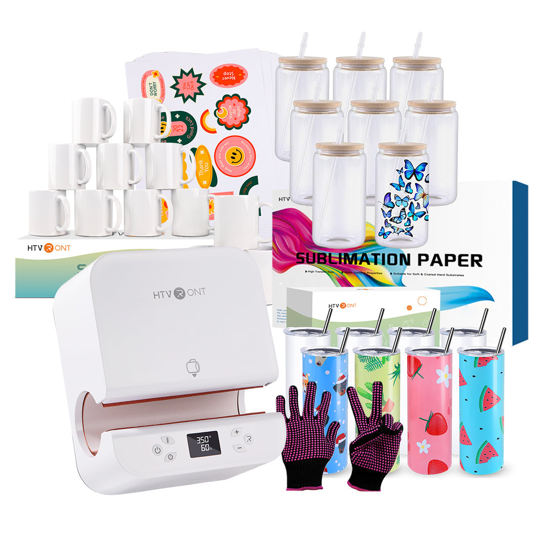 HTVRONT Auto Tumbler Heat Press 120V