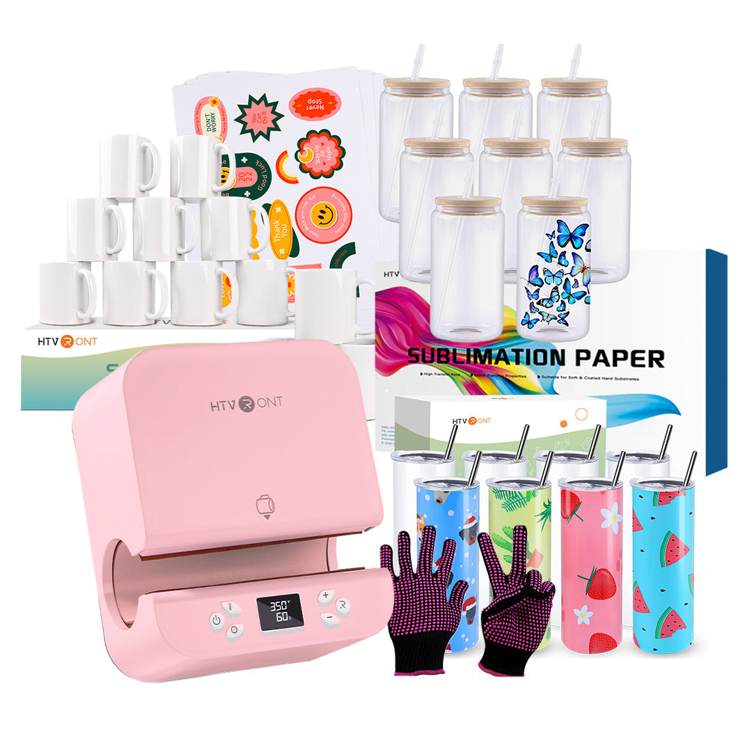 HTVRONT Auto Tumbler Heat Press 120V