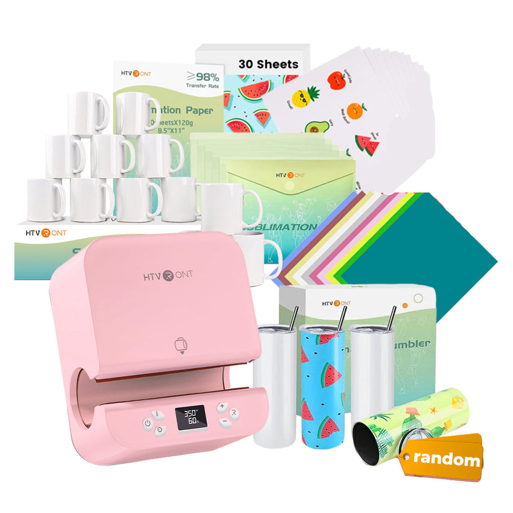 HTVRONT Auto Tumbler Heat Press 120V