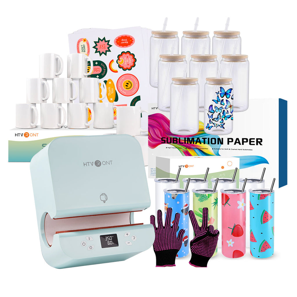 HTVRONT Auto Tumbler Heat Press 120V